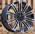 LAND ROVER 9,5x24 5x120 ET45 72,6 3S1066 Noir poli
