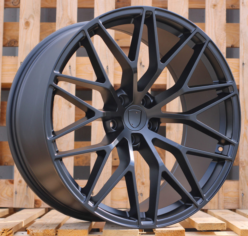 PORSCHE 9,5x21 5x112 ET26 66,6 3S1067 Noir semi-mat