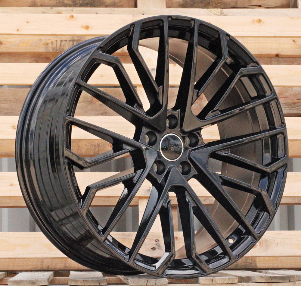 AUDI 9,5x22 5x112 ET26 66,6 3S1261 Noir brillant