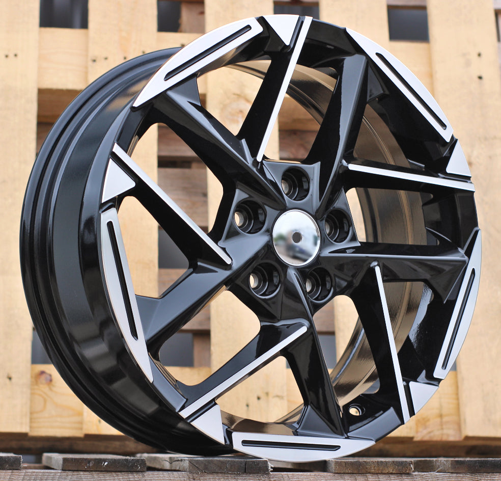 KIA 7x17 5x114,3 ET48 67,1 3S1267 Noir poli