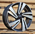 VW 7x18 5x112 ET45 57,1 3S1282 Noir poli