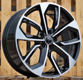 AUDI 8x19 5x112 ET39 66,6 3S5979 Noir poli
