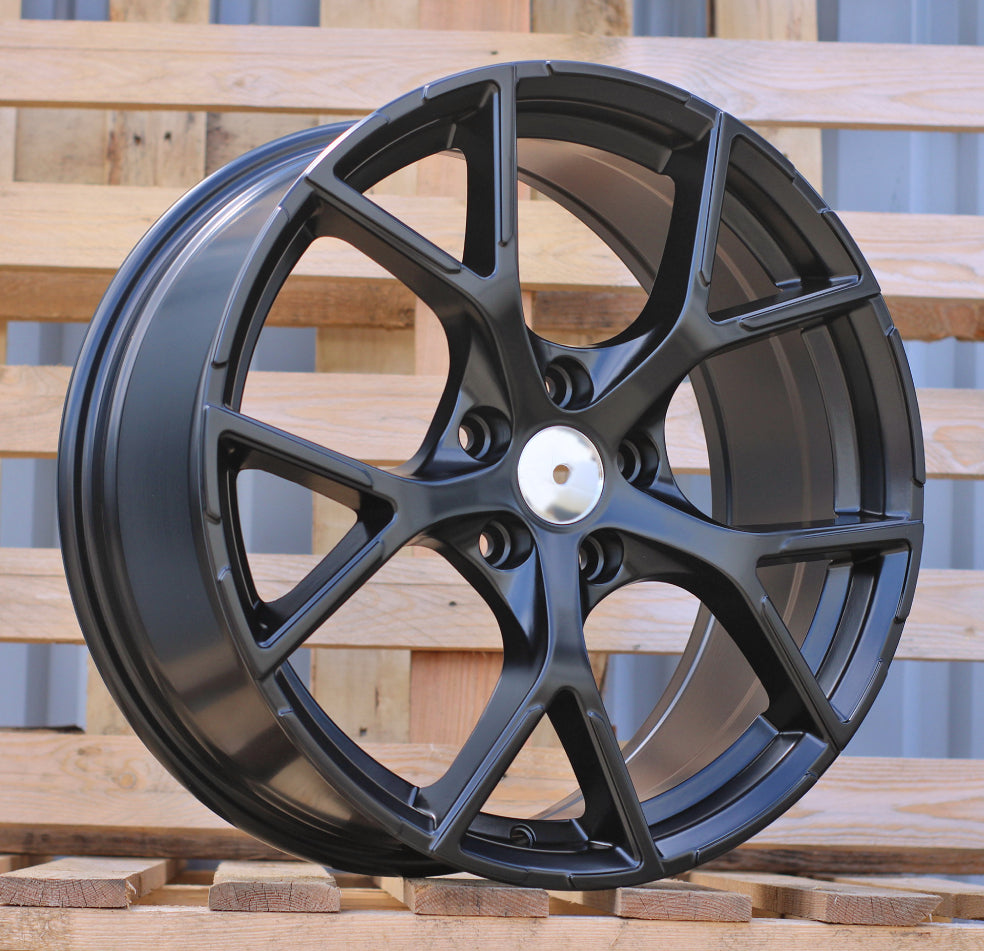 AUDI 8x18 5x112 ET46 57,1 3S5997 Noir semi-mat