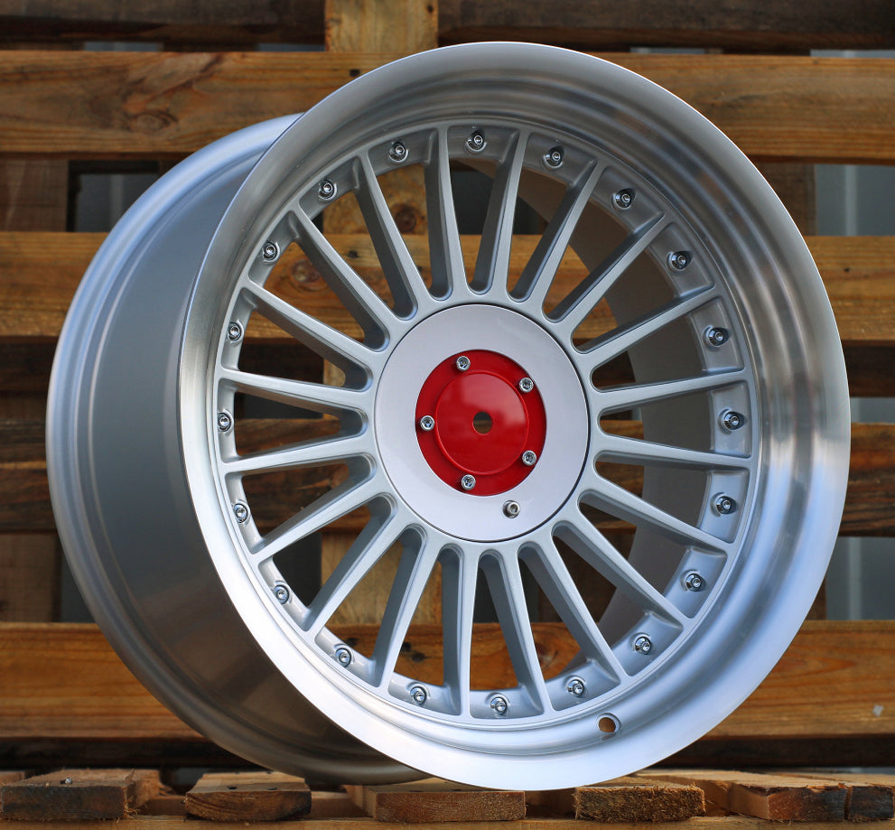BMW 8x17 5x120 ET20 74,1 7307F Argent bord poli