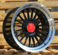 BMW 8x17 5x120 ET20 74,1 7307F Noir bord poli