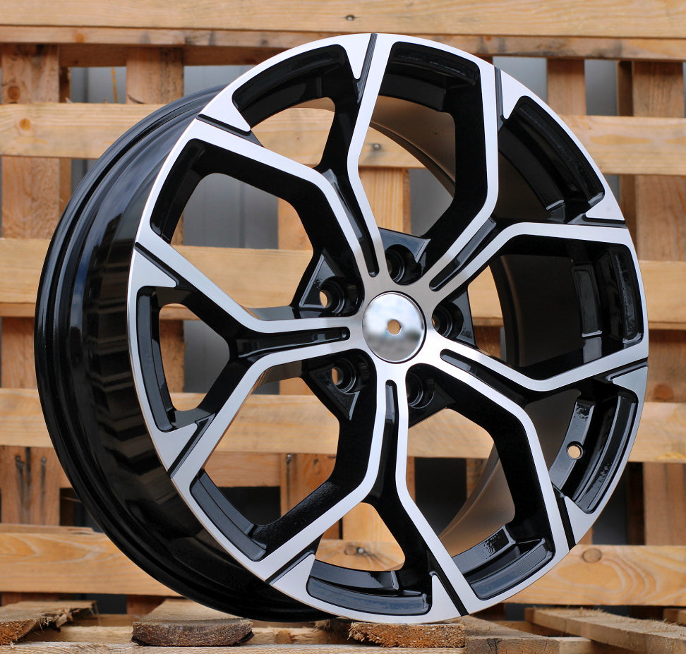 BMW 7,5x18 5x112 ET51 66,6 A056 Noir poli