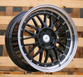 9x18 5x120 ET35 72,6 A1025 Noir bord poli