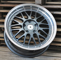 7,5x17 5x120 ET34 72,6 A1025 Gun Metal bord poli