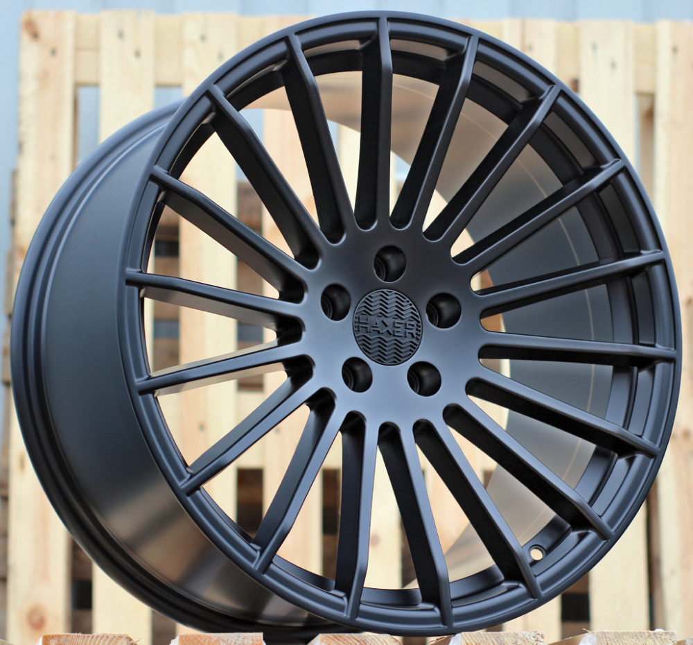 9,5x20 5x112 ET37 66,6 A1227 Noir mat