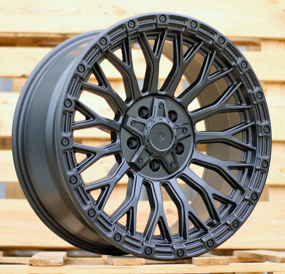 9x20 5x127 ET18 71,6 A1894 Noir semi-mat
