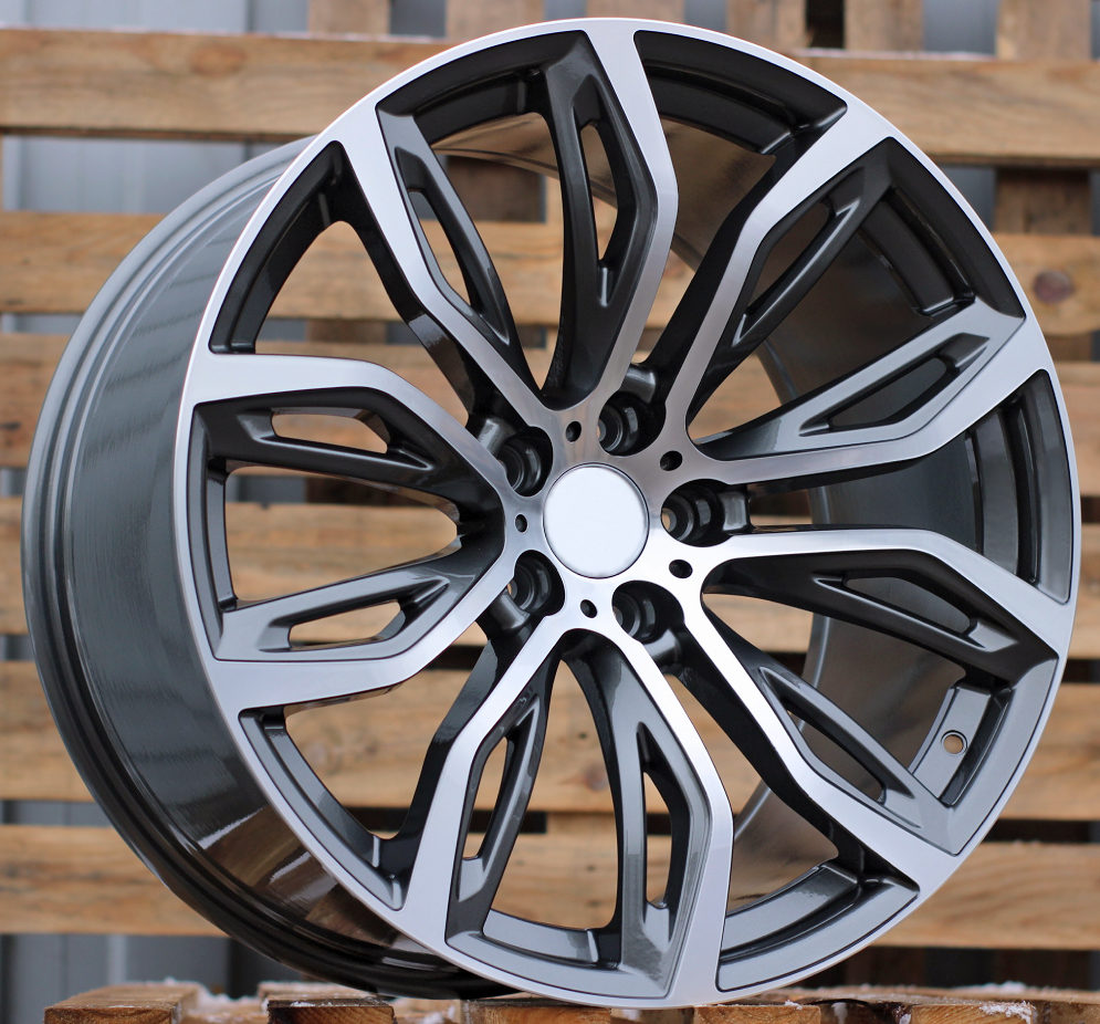 BMW 11,5x21 5x120 ET38 74,1 A5040 Gris poli