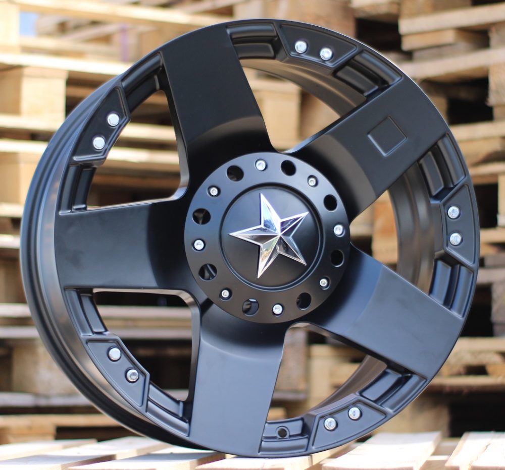 9x18 6x132 ETM12 110,1 A5187 Noir mat
