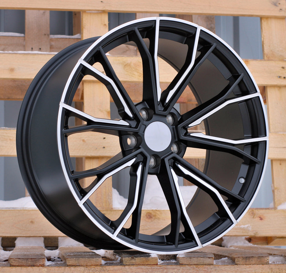BMW 9,5x19 5x112 ET38 66,6 A5385 Noir semi-mat