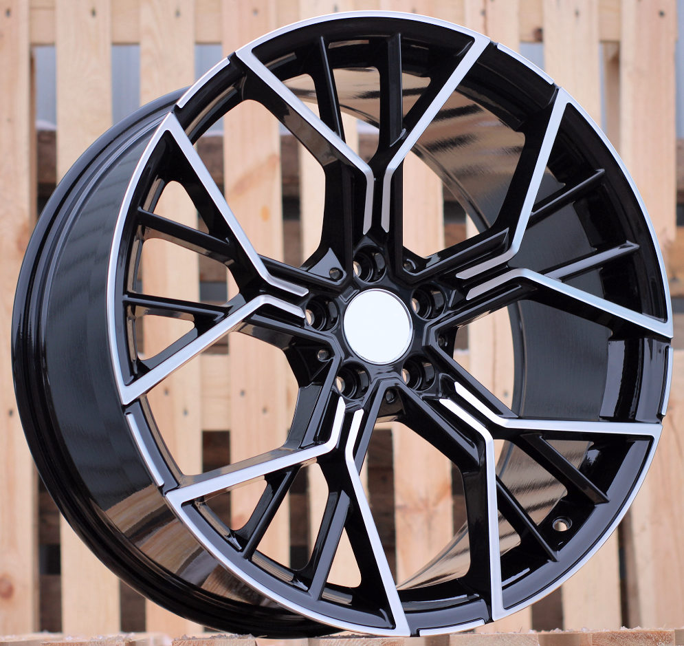 BMW 9,5x20 5x112 ET40 66,6 A5602 Noir poli
