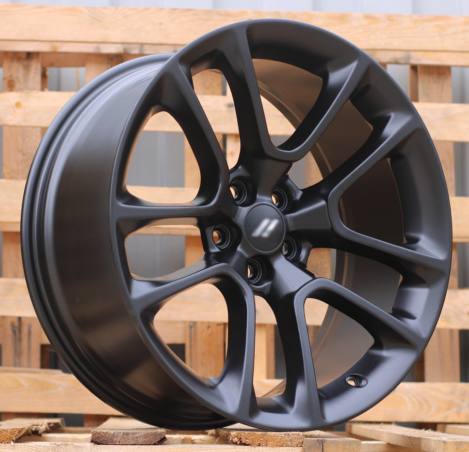 DODGE 9x20 5x115 ET21 71,6 A5875 Noir semi-mat