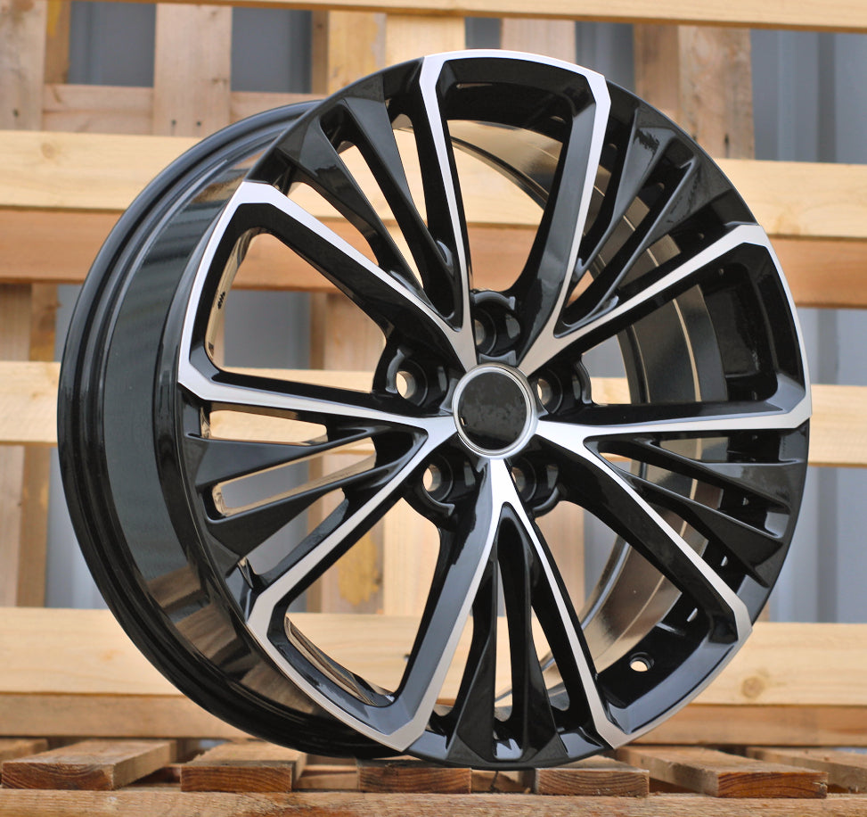 TOYOTA 8x18 5x114,3 ET40 60,1 A5908 Noir poli