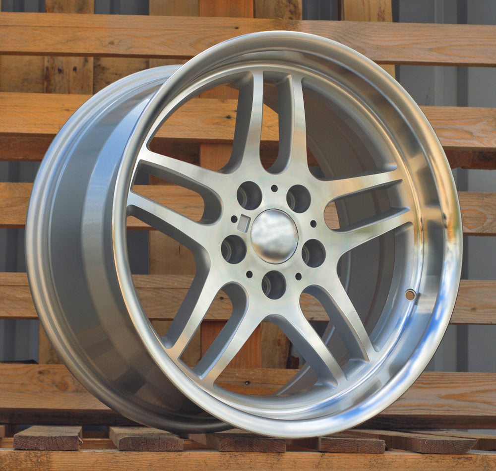 BMW 8x17 5x120 ET20 74,1 A5913 Argent bord poli