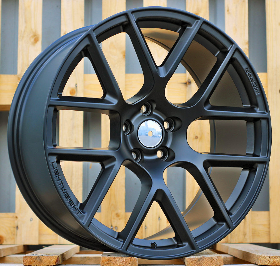 DODGE 9x20 5x115 ET21 71,6 A6014 Noir semi-mat