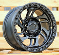 8x15 6x139,7 ET0 110,1 A6278 Noir semi-mat