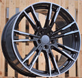BMW 9,5x19 5x120 ET38 72,6 A7065 Noir poli