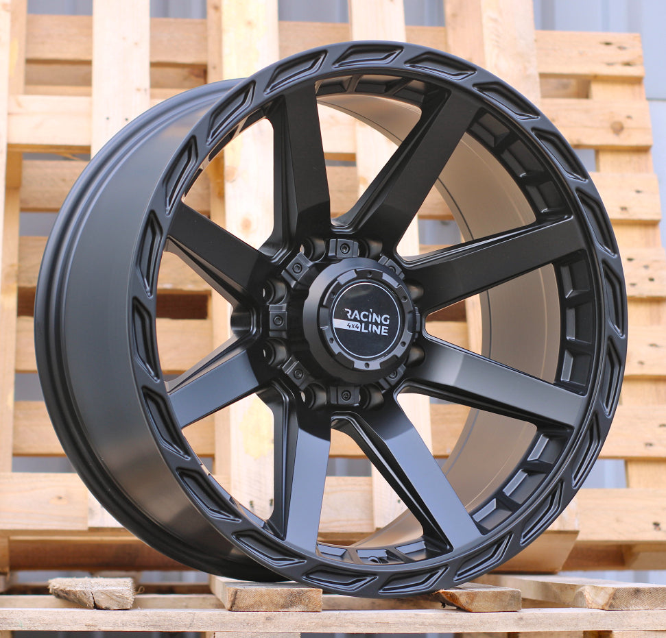 10x20 8x165,1 ETM18 125,2 A8917 Noir semi-mat