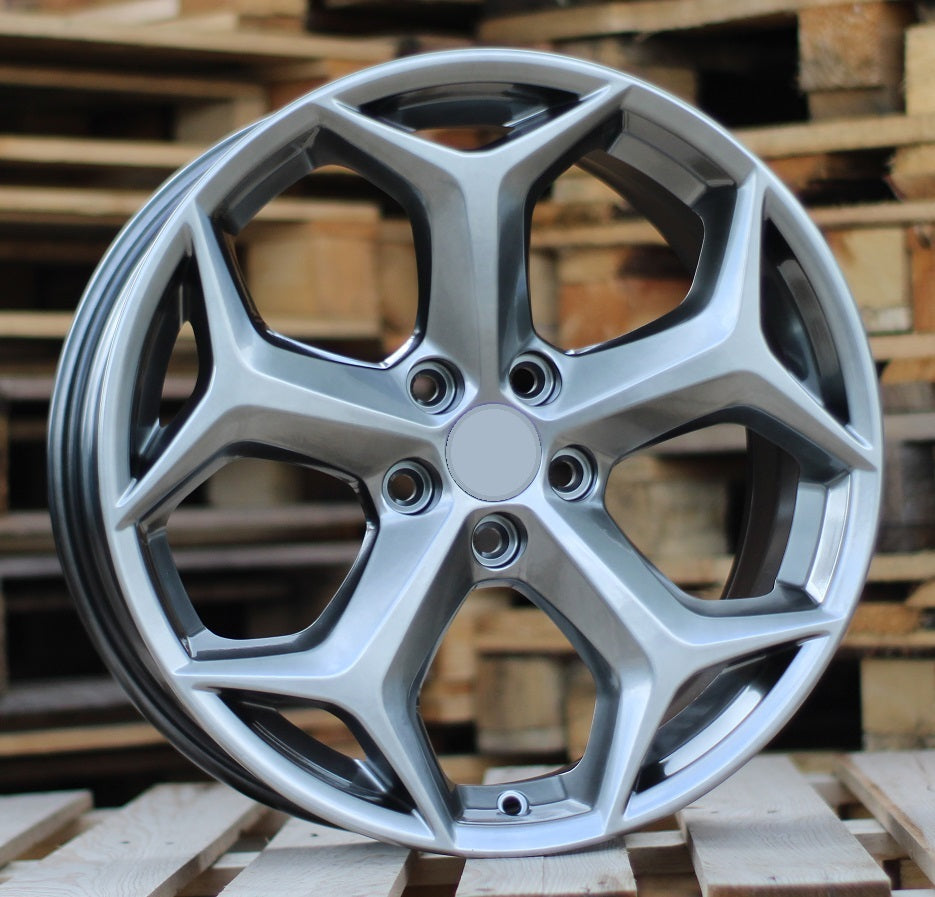 FORD 8x18 5x108 ET55 63,4 B0063 Noir hyper