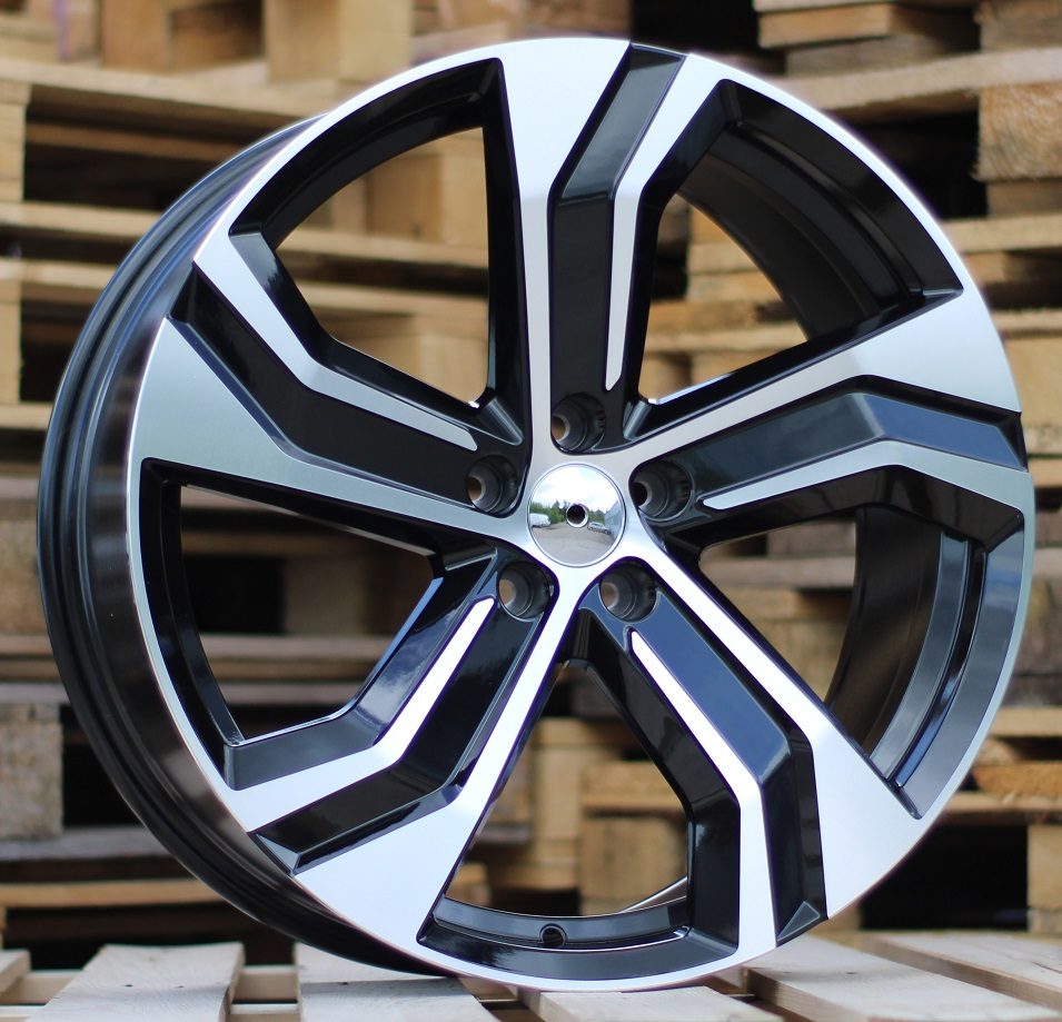VOLVO 8,5x20 5x108 ET42,5 63,4 B0143 Noir poli