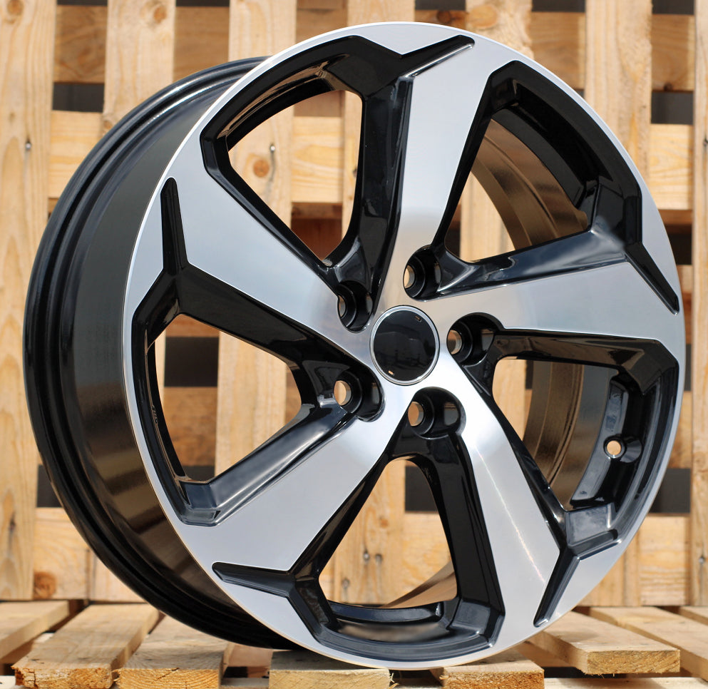 TOYOTA 7x18 5x114,3 ET35 60,1 B1013 Noir poli