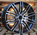 PORSCHE 10x21 5x112 ET19 66,6 B1026 Noir poli