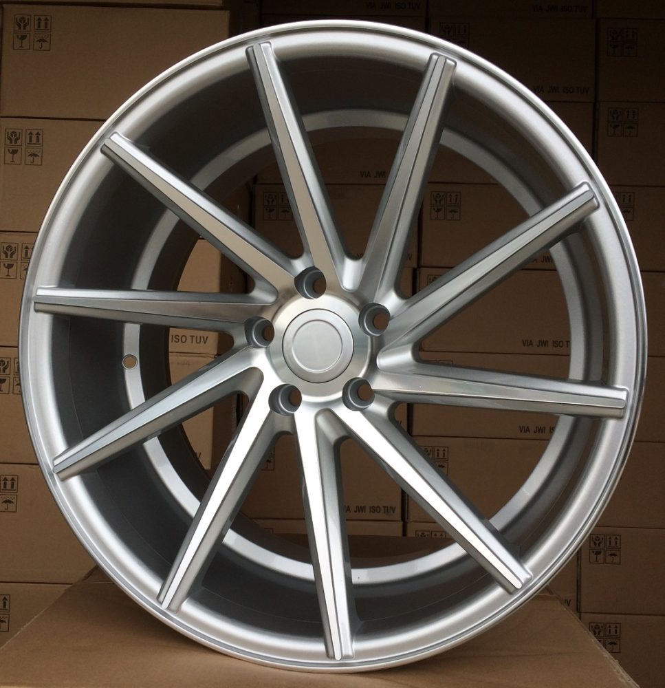 9,5x19 5x120 ET38 72,6 B1059 Argent usiné
