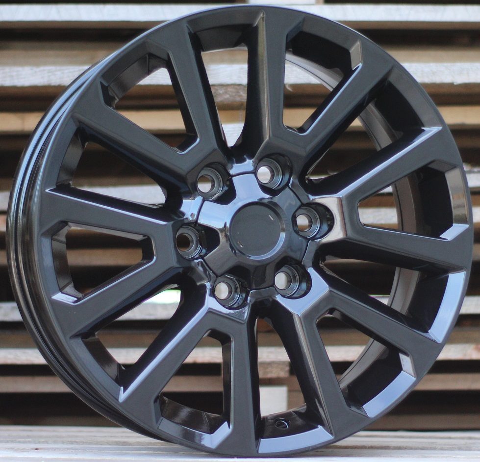 TOYOTA 7,5x17 6x139,7 ET25 106,1 B1072 Noir semi-mat