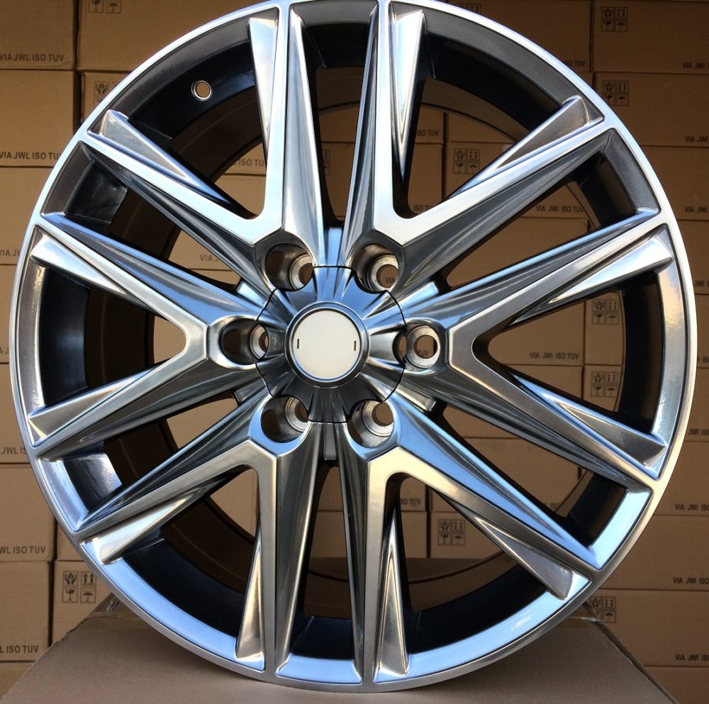 TOYOTA 8,5x20 6x139,7 ET25 106,1 B1078 Argent usiné