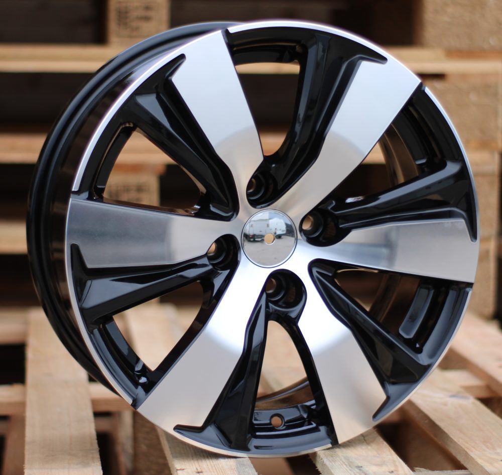 PEUGEOT 6,5x16 4x108 ET18 65,1 B1081 Noir poli