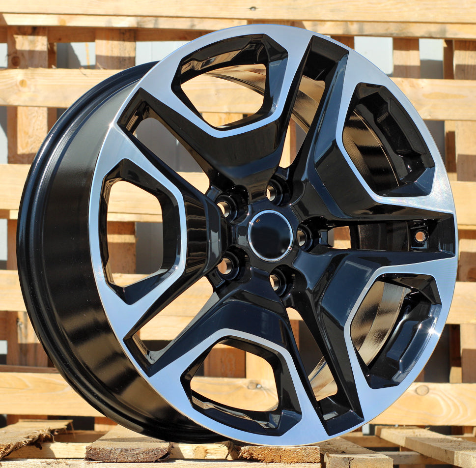 TOYOTA 8x18 5x114,3 ET35 60,1 B1092 Noir poli