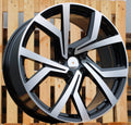 VW 6x14 5x100 ET38 57,1 B1154 Noir poli