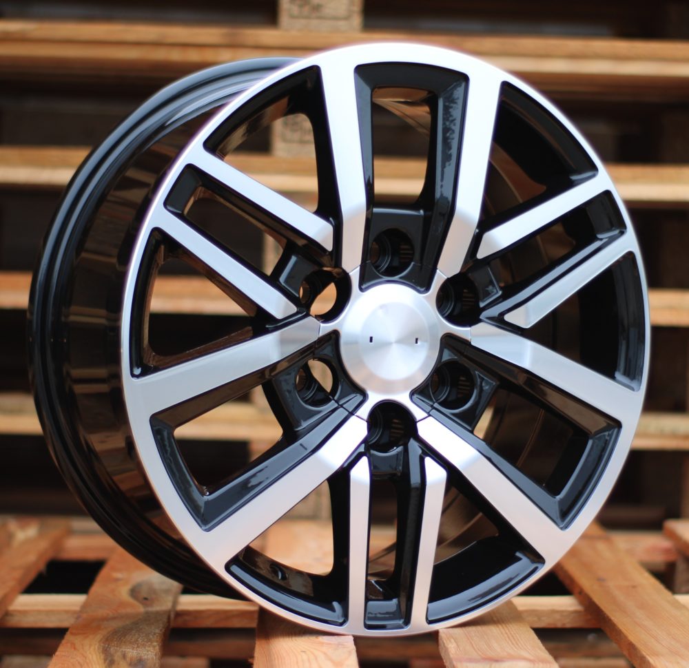 TOYOTA 7,5x18 6x139,7 ET30 106,1 B1155 Noir poli
