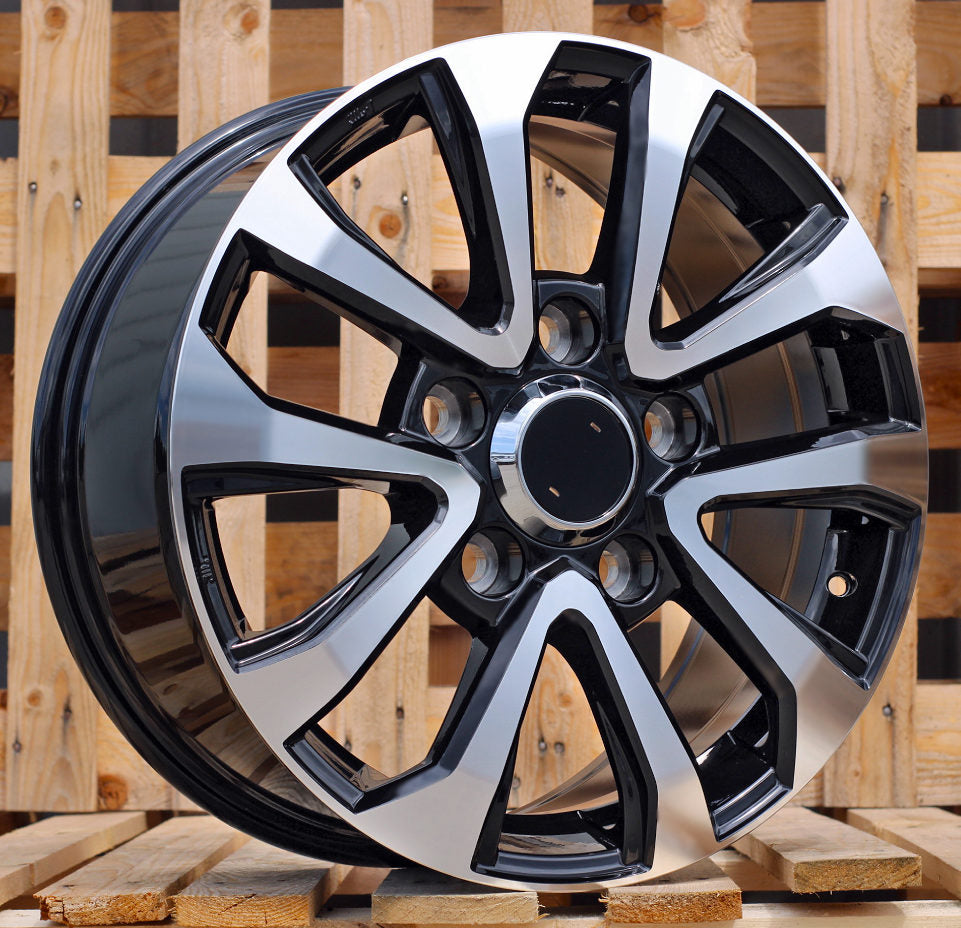 TOYOTA 8,5x18 5x150 ET40 110,1 B1156 Noir poli