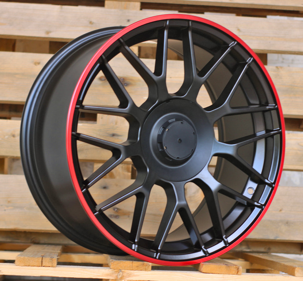 MERCEDES 8,5x18 5x112 ET35 66,6 B1268 Noir mat
