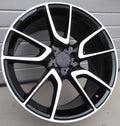 MERCEDES 9,5x20 5x112 ET45 66,6 B1303 Noir poli