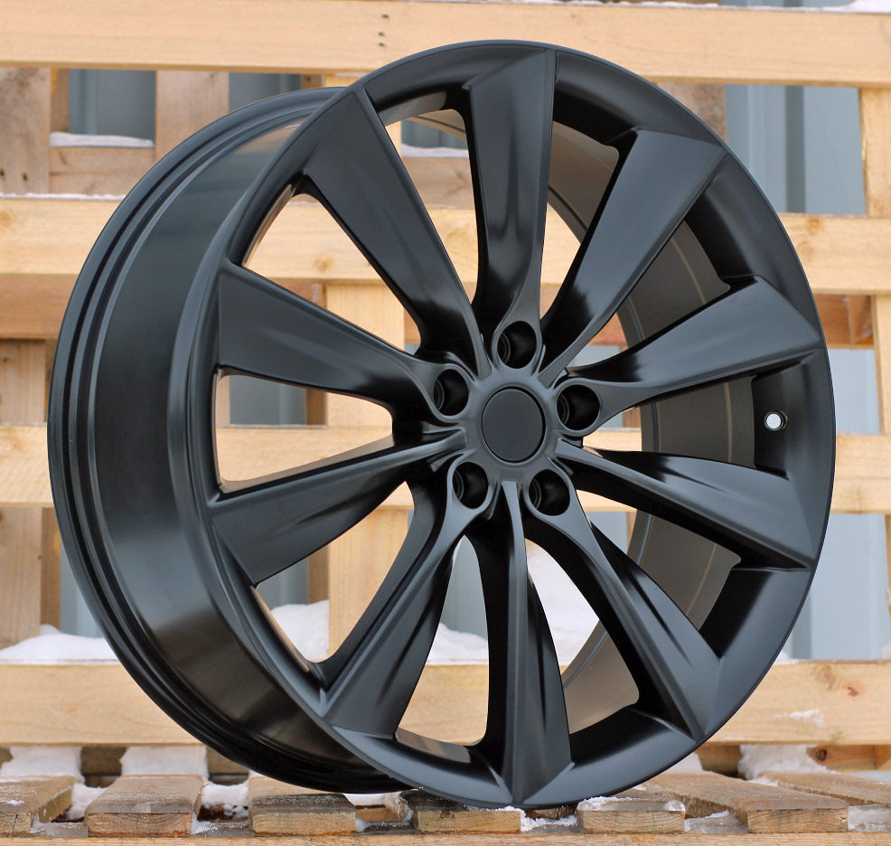 8,5x21 5x120 ET40 64,1 B1385 Noir semi-mat