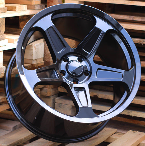 10,5x20 5x115 ET25 71,6 B1393 Noir