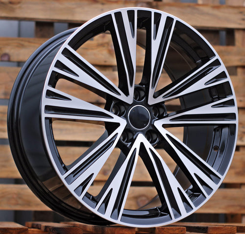 AUDI 9x20 5x112 ET35 66,6 B1424 Noir poli