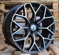SMART 5,5x16 3x112 ET30 57,1 B1449 Noir poli semi-mat