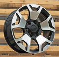 TOYOTA 7,5x18 6x139,7 ET25 106,1 B1460 Noir poli