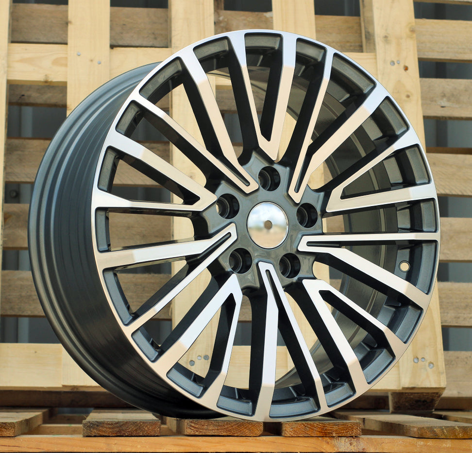 VW 8x18 5x120 ET50 65,1 B1515 Gris poli