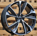 AUDI 8,5x19 5x112 ET40 66,6 B1566 Noir poli