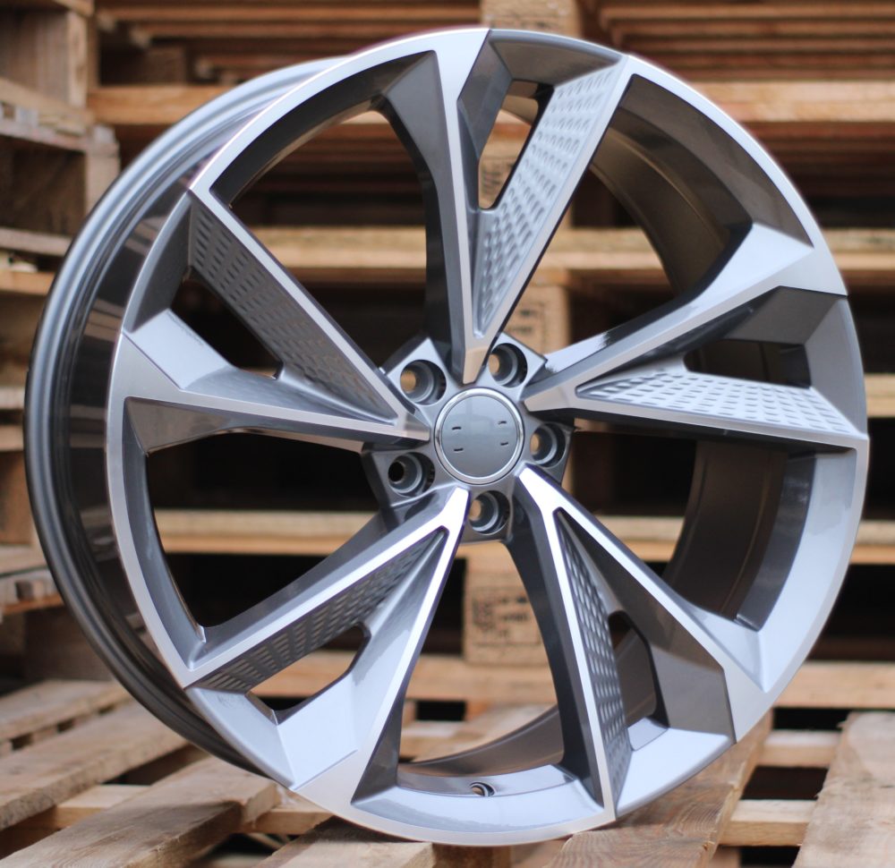AUDI 9x21 5x112 ET31 66,6 B1566 Gris poli