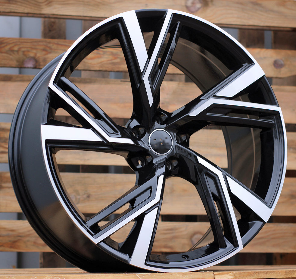 AUDI 9x20 5x112 ET31 66,6 B1571 Noir poli