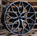 10,5x23 5x112 ET25 66,6 B1604 Noir poli