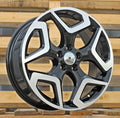 SUBARU 7x17 5x100 ET55 56,1 B1606 Noir poli